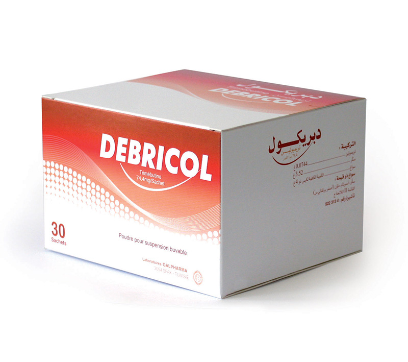 DEBRICOL 74,4 mg