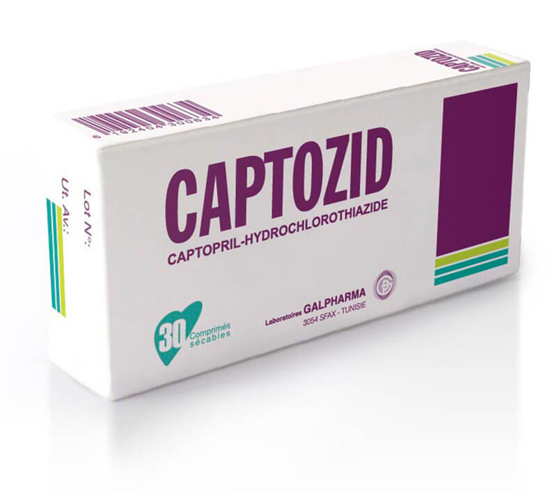 CAPTOZID 50mg / 25mg