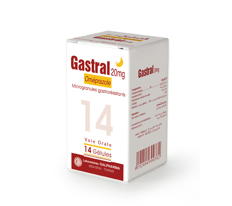 GASTRAL 20 mg