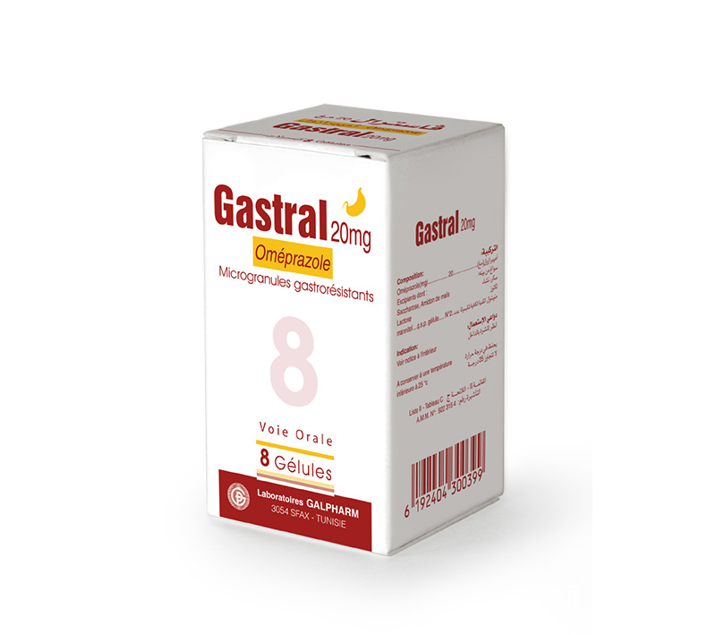 GASTRAL 20 mg