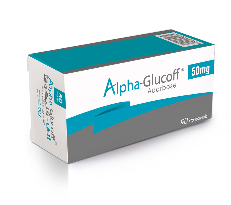 ALPHA GLUCOFF 50mg