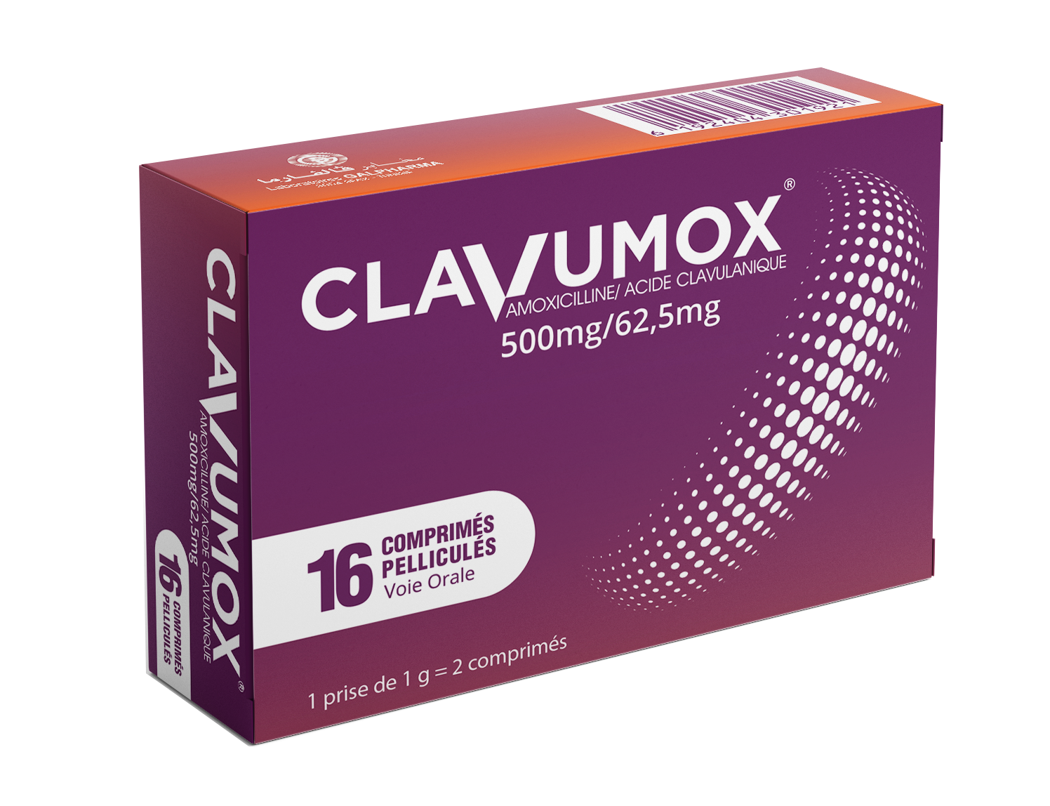 CLAVUMOX 500 mg/62.5 mg