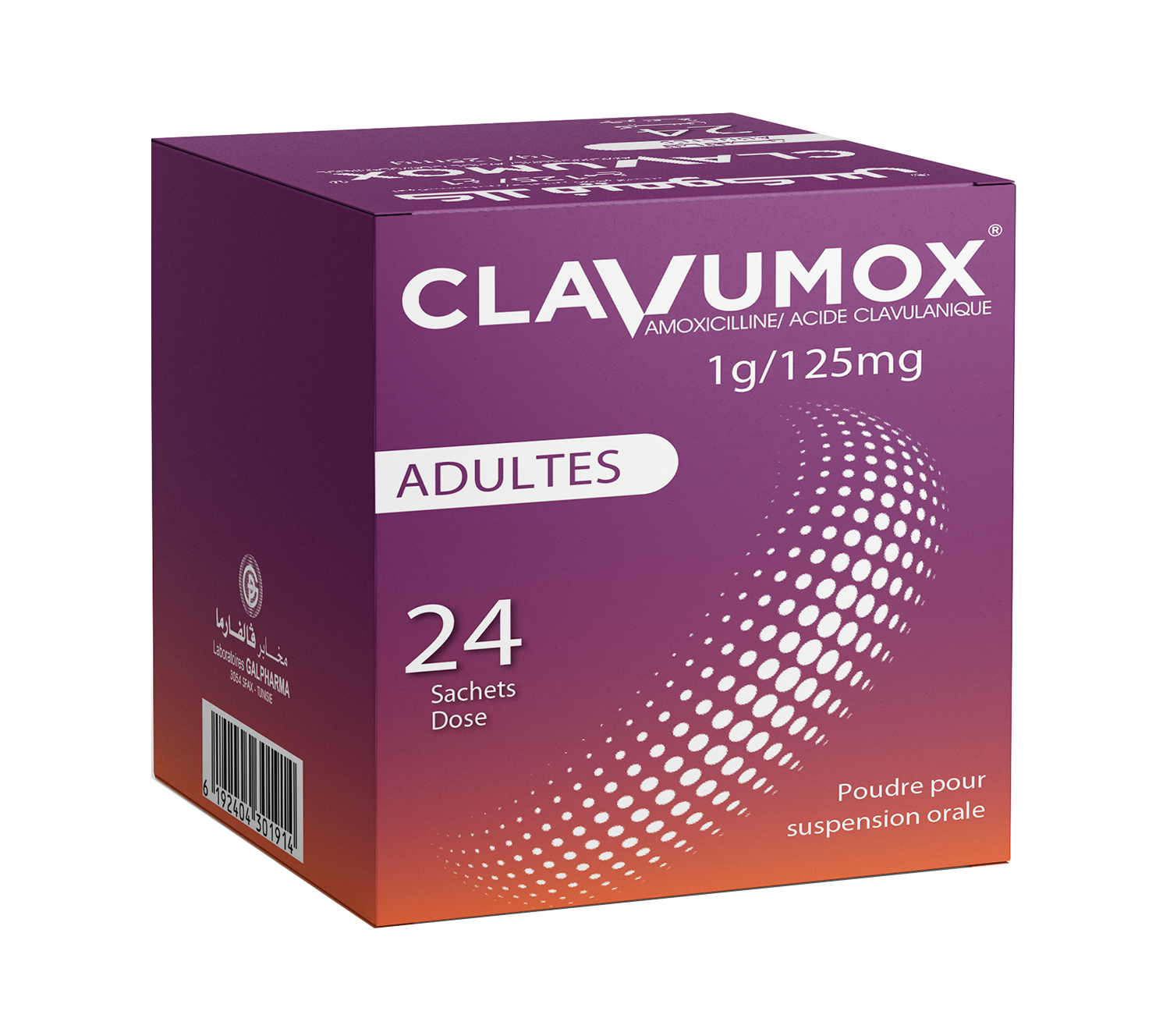 CLAVUMOX 1g/125 mg