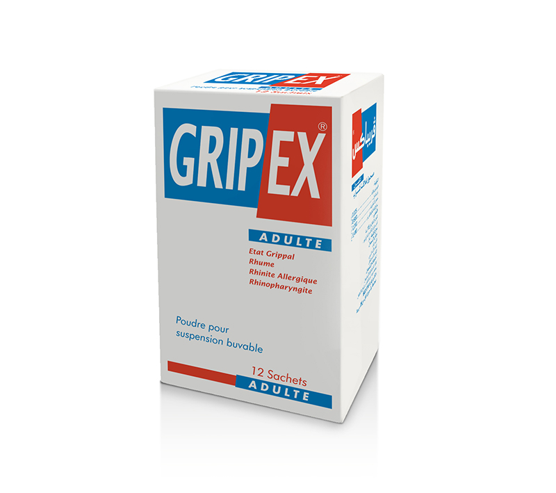 GRIPEX 0,5g/0,2g/0.025g
