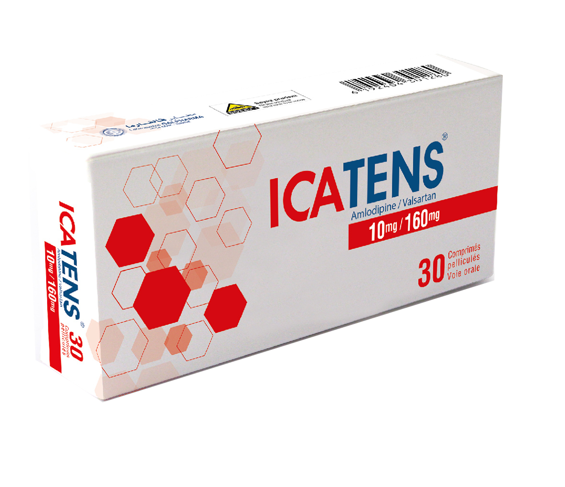 ICATENS 10MG/160MG