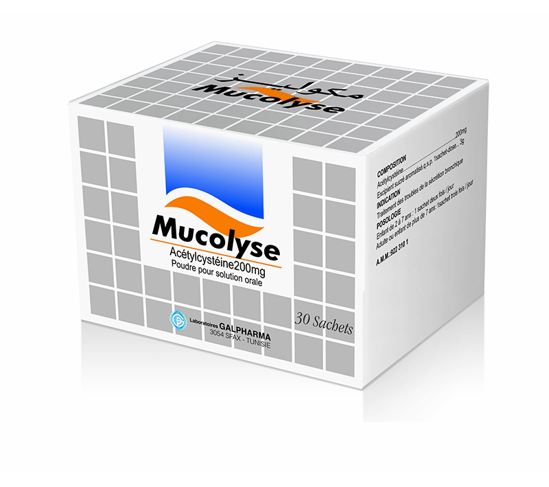 MUCOLYSE 200 mg