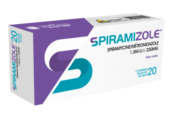 SPIRAMIZOLE 1.5 MUI/250 MG
